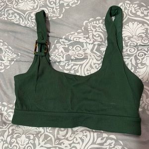 Toluca Green Swimsuit Top